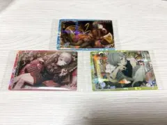 プロセカ　ウエハース12　3枚セット　星乃一歌　望月穂波　日野森志歩