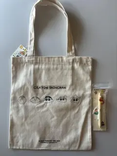 韓国限定　クレヨンしんちゃん トートバッグとボールペンセット