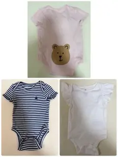 【まとめ売り】babyGap ロンパース 3点セット 70 80