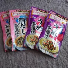 丸美屋 家族のお茶漬け 鯛だし うめ 4袋セットのサムネイル