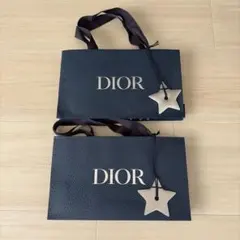 Dior ディオール メンズ ショッパー 星型チャーム付き 2枚セット