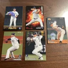 プロ野球チップス 埼玉西武ライオンズ 5枚セット