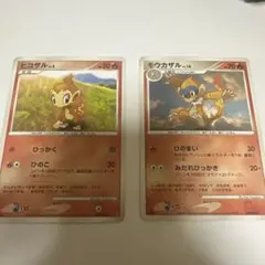 ヒコザル　モウカザルのセットのサムネイル