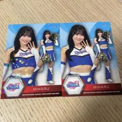 BBM チアリーダー 2026 Cheer Dragons MIHARU みはる