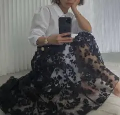 【限定値下げ】Ameri LACE LAYERED SHIRT DRESS M