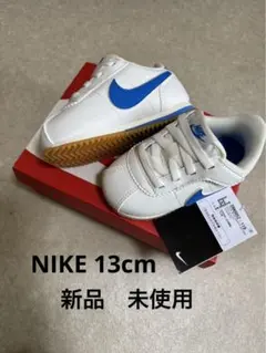 Nike ホワイト/ブルー スニーカー