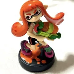 【美品】 amiibo オレンジ ガール スプラトゥーン アミーボ フィギュア