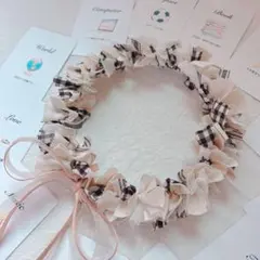 ベビー　リボンクラウン　ベビークラウン　リース　選び取り　選び取りカード