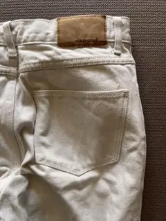 ニコアンド　デニム　オフホワイト　S
