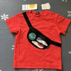 moujonjon 新幹線デザイン Tシャツ 100cmのサムネイル