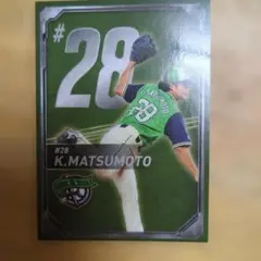 東京ヤクルトスワローズ 松本健吾 カード