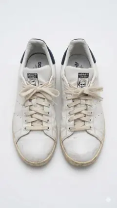 adidas Stan Smith ホワイト/ネイビー 8
