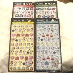 【正規品】スヌーピー　ボンボンドロップシールミニ　コンプリートセット