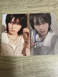 zb1 ゼベワン　keyring 封入　トレカ　2枚セット　ユジン　③