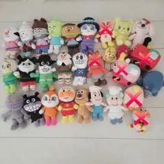 ぷりちぃビーンズ　アンパンマン ぬいぐるみセット　22個　まとめ売り