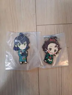 一番くじ 鬼滅の刃 ラバーマスコット2種セット