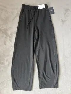 【30%OFF】GU デニムスウェットバレルレッグパンツQ【XSサイズ】