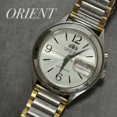 美品 ORIENT 自動巻き 腕時計 デイデイト メンズ 機械式 稼働品 コンビのサムネイル