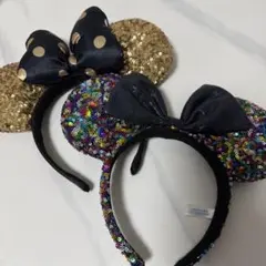 ディズニーミニーマウス風カチューシャ