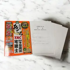 【中古品】2025年度版 本試験をあてる TAC直前予想模試 宅建士