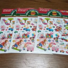FRESHNESS BURGER ステッカー3枚セット