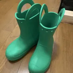 crocsキッズ ハンドル イット レイン ブー　J2 20cm相当