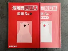 四谷大塚 早稲田アカデミー 最難関問題集 国語 5年 上