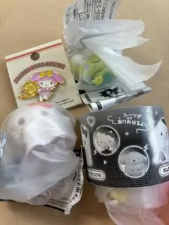 Sanrio マイメロディ ピンバッジとフィギュアセット