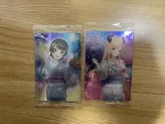 大空スバル 癒月ちょこ ホロライブウエハースカード2枚セット