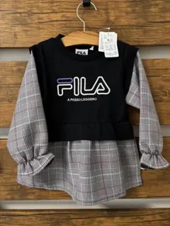 FILAレイヤード風トップス新品100cm