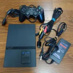 【動作確認済み】SONY薄型PlayStation2本体 PS1・2すぐ遊べます