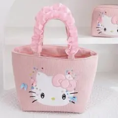 新品未使用♡キティちゃん♡ファスナー付きハンドバッグ