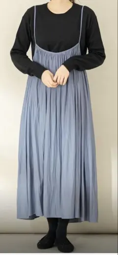 アーバンリサーチ　サニーレーベル　プリーツキャミワンピ