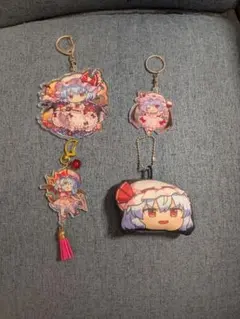 東方Project レミリア・スカーレット アクリルキーホルダー 6種 - メルカリ