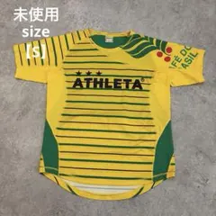 未使用✨ATHLETA 半袖シャツ イエロー×グリーン size【S】