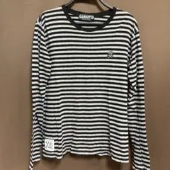 SABBAT13 ストライプ 長袖カットソー