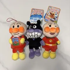 【非売品】アンパンマン ぬいぐるみ 3体セット