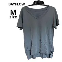 BAYFLOW VネックTシャツ　ブルーグレー　サイズ3（M）のサムネイル