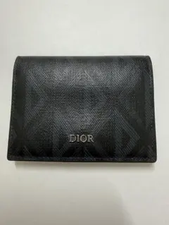 美品　Christian Dior ビジネス　レザー 二つ折りカードケース