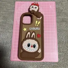 LABUBUキャラクター付きiPhoneケース