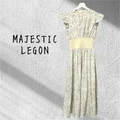 MAJESTIC LEGONマジェスティックレゴン フレンチスリーブ ワンピース