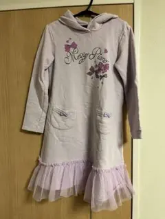 mezzo pianoメゾピアノ パーカーワンピース