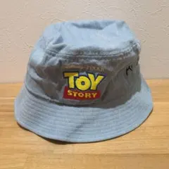 トイ・ストーリー ロゴ ＆ 刺繍 バケットハット バケハ デニム