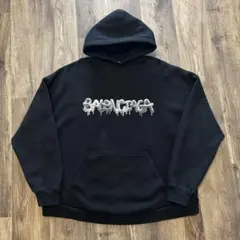 BALENCIAGA バレンシアガ　スライムロゴプルオーバーパーカーのサムネイル