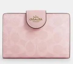 新品未使用　COACH 二つ折り財布 アウトレット品