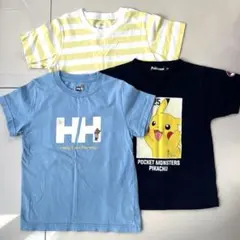 【美品】ヘリーハンセン　無印　ポケモン　Tシャツ3枚セット 120 110