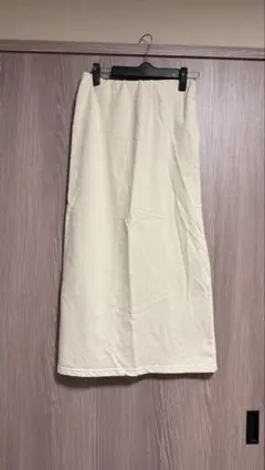 Coca アイボリー スウェットスカート M