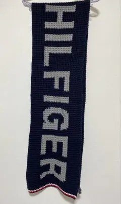 Tommy Hilfiger ネイビー マフラー