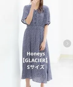 Honeys GLACIER 半袖ワンピース　Sサイズ