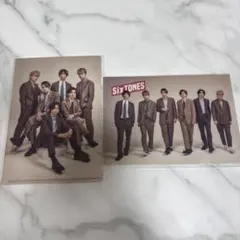 SixTONES クリアミニファイル 2枚セット